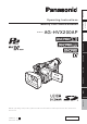 Panasonic AG-HVX200APJ Operating Instructions Manual