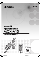 Yamaha MCX 1000 - MusicCAST - Digital Audio Server Owner's Manual