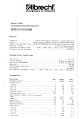 Albrecht AE 502 Specifications