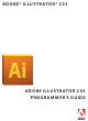 Adobe ILLUSTRATOR CS5 Programmer's Manual