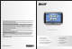 Acer p600 Series Quick Manual