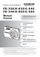 Olympus FE 340 - Digital Camera - Compact Manuel D'instructions