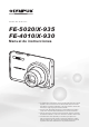 Olympus FE 5020 - Digital Camera - Compact Manual De Instrucciones