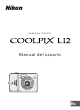 Nikon Coolpix L12 - Digital Camera - Compact Manual Del Usuario