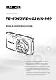 Olympus FE-4020 Manual De Instrucciones