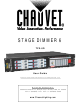 Chauvet STAGE DIMMER 6 User Manual