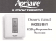 Aprilaire 8551 Owner's Manual