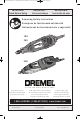 DREMEL 300 SERIES ORIGINAL INSTRUCTIONS MANUAL Pdf Download | ManualsLib