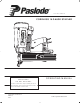 Paslode 900078 Operating Manual