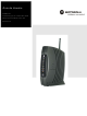 Motorola SBG900 - SURFboard Wireless Cable Modem Gateway Router Guia Do Usuário