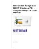 Netgear WN311B-100NAS User Manual