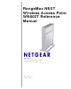 Netgear WN802T-100NAS Reference Manual