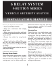Black Widow BW 3650 Installation Manual