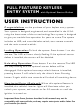 Black Widow Security BW 852 User Instructions