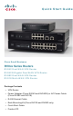 Cisco RV016 - Small Business - 10/100 VPN Router Quick Start Manual