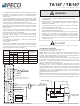 Peco TB167 Application Manual