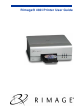 Rimage 480i User Manual