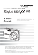 Olympus Stylus 810 - Stylus 810 8MP Digital Camera Manuel Avancé