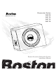 Boston Acoustics Generator GS210 Installation Manual