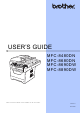 Brother MFC-8480DN User Manual