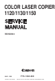 Canon CLC 1120 Service Manual