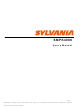 Sylvania SYLVANIA SMPK4066 User Manual