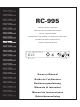 Rotel RC-995 Owner's Manual