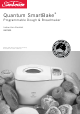 Sunbeam BM7800 Quantum SmartBake Instruction Booklet