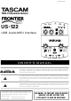 Tascam US-122 Owner's Manual