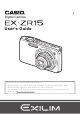 Casio EXILIM EX-ZR15 User Manual