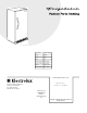 Frigidaire Gallery GLRH1779GW Parts Catalog