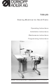 Duerkopp Adler 739-23 Operating Instructions Manual