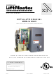 Chamberlain LiftMaster Professional Estate SL 1000-X3 Installation Manual