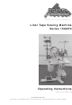 Beisler 1500/70 Series Operating Instructions Manual