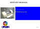 Epson Stylus C 60 Service Manual
