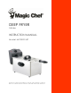 Magic Chef MCSDF15ST Instruction Manual