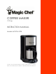 Magic Chef MCSCM12TB Instruction Manual
