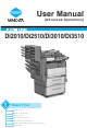 Minolta DI2510 User Manual