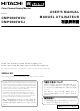 Hitachi CMP5000WXJ User Manual