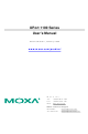 Moxa Technologies UPORT 1100 series User Manual