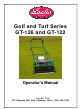 Locke GT-126 Operator's Manual