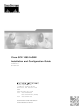 Cisco SCE 1000 Installation And Configuration Manual