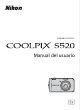 Nikon S520 - Coolpix Digital Camera Manual Del Usuario