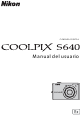 Nikon S640 - Coolpix Digital Camera Manual Del Usuario