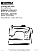 Kenmore 19233 - Computerized Drop-In Bobbin Sewing Machine Owner's Manual