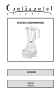 Continental Electric CE22151 Instruction Manual
