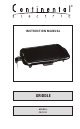 Continental Electric CE23711 Instruction Manual