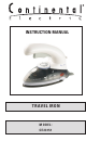 Continental Electric CE23151 Instruction Manual