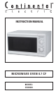 Continental Electric CE21061 Instruction Manual