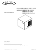 Cornelius SERIES 750 (R404a Service Manual